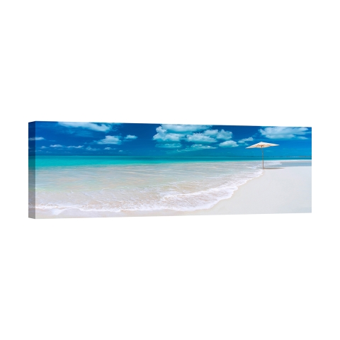 Cuadro fotográfico a color sobre lienzo Playa Tropical en Cayo Largo Cuba Promoción