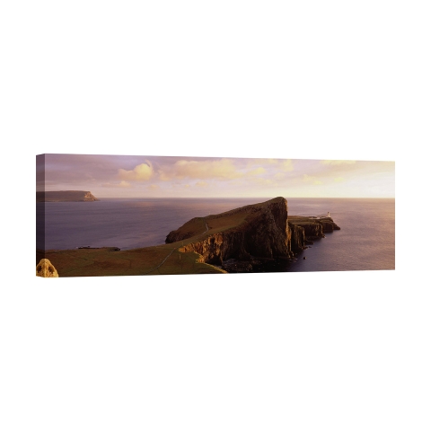 Cuadro impreso paisaje en lienzo Phare de Neist Point Escocia Jean Guichard Promoción