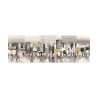 Cuadro moderno abstracto en lienzo Manhattan & Brooklyn Bridge Luigi Florio Oferta