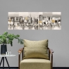 Cuadro moderno abstracto en lienzo Manhattan & Brooklyn Bridge Luigi Florio Venta
