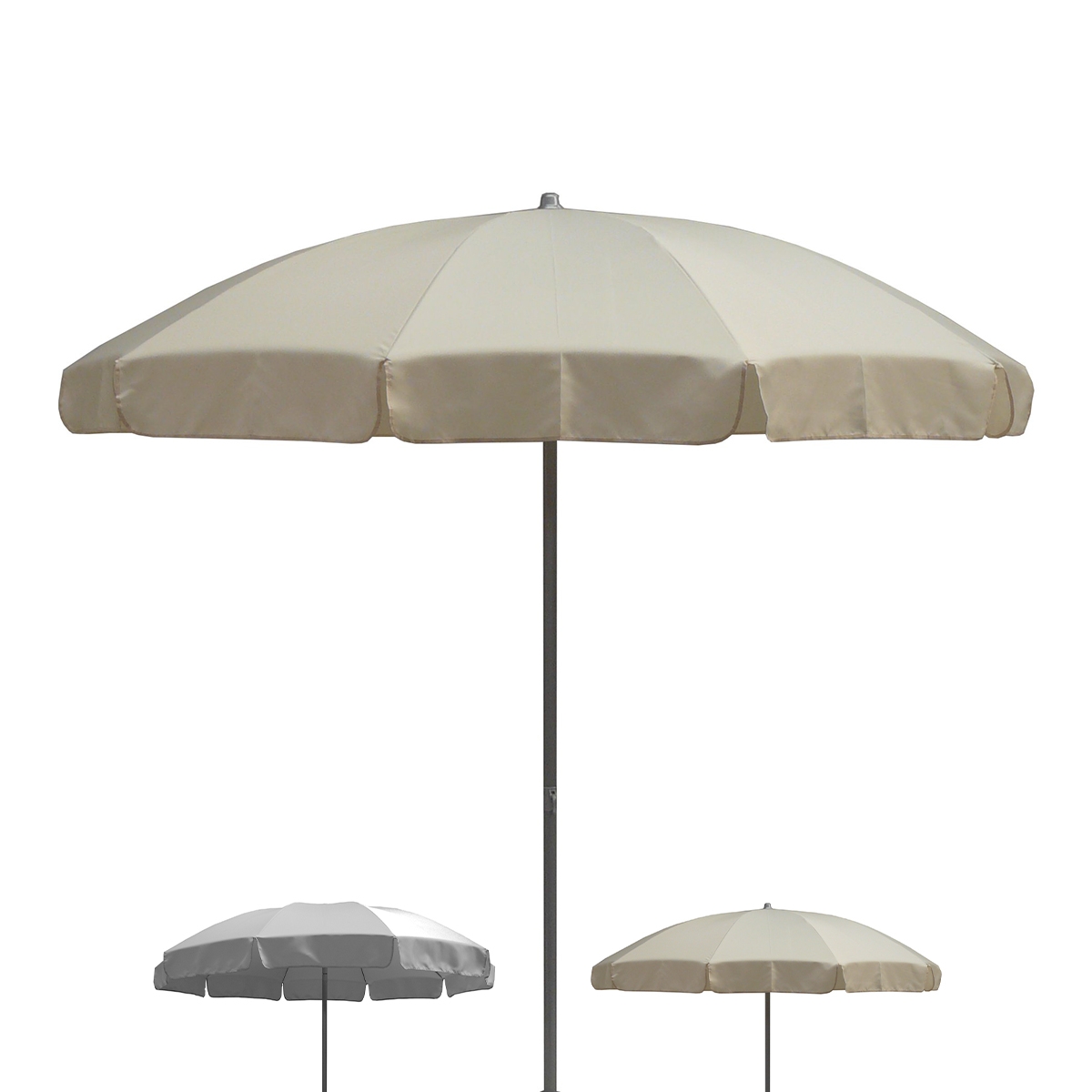 Sombrilla de jardín terraza balcón exterior Ø240cm Novara 114 Promoción