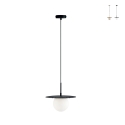 Lámpara colgante salón difusor de vidrio 45cm Chaplin L1 Promoción