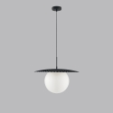 Lámpara colgante salón difusor de vidrio 45cm Chaplin L1 Oferta