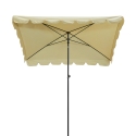 Sombrilla antiviento rectangular de diseño para exteriores Allegro 86R Catálogo