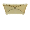 Sombrilla antiviento rectangular de diseño para exteriores Allegro 86R Catálogo