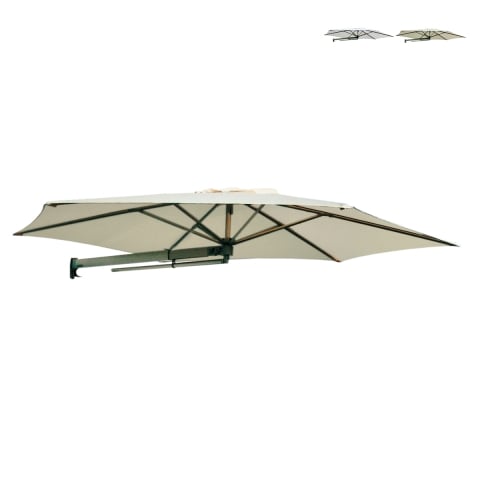 Parasol plegable de pared para terraza y balcón UV50+ Parrot Promoción