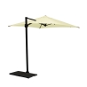 Sombrilla lateral cuadrada 250x250 para jardín protección UV50+ Trend Medidas