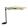Sombrilla lateral cuadrada 250x250 para jardín protección UV50+ Trend 