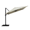 Sombrilla de jardín lateral retráctil 3x3 de aluminio Antibes Catálogo