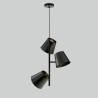 Lámpara colgante de metal de tres luces estilo vintage Colt LS3 Oferta