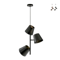 Lámpara colgante de metal de tres luces estilo vintage Colt LS3 Promoción