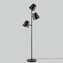 Colt LP3 lámpara de pie de metal con tres luces orientables estilo industrial Venta