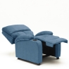 Sillón relajante reclinable reposapiés portaobjetos Laura Light Elección