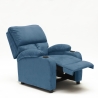 Sillón relajante reclinable reposapiés portaobjetos Laura Light Catálogo
