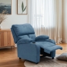 Sillón relajante reclinable reposapiés portaobjetos Laura Light Rebajas