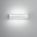 Aplique de yeso con difusor de vidrio satinado 37 cm Flow Promoción