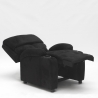 Sillón Relax Reclinable Laura el Mejor Sofá de Microfibra y Terciopelo 