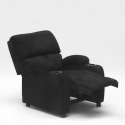 Sillón Relax Reclinable Laura el Mejor Sofá de Microfibra y Terciopelo 
