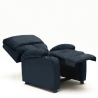 Sillón Relax Reclinable Laura el Mejor Sofá de Microfibra y Terciopelo 
