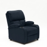 Sillón Relax Reclinable Laura el Mejor Sofá de Microfibra y Terciopelo 