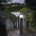 Farol de pie LED para exterior jardín redondo IP65 Focus Oferta