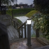 Farol de pie LED para exterior jardín redondo IP65 Focus Oferta