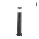 Farol de pie LED para exterior jardín redondo IP65 Focus Promoción