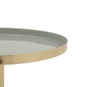 Mesa de diseño gris Atson Oferta