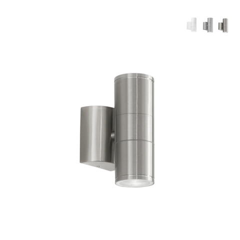 Aplique de pared para exteriores de aluminio con luz biemisión Jump Promoción
