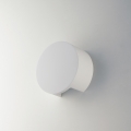 Aplique de pared moderno redondo de yeso blanco pintable Leiron Promoción