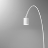 Lámpara de pie arco metal minimalista con luz orientable Maison Venta