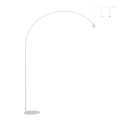 Lámpara de pie arco metal minimalista con luz orientable Maison Promoción