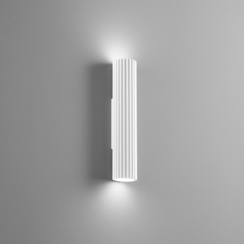 Aplique de pared elegante de yeso con 2 luces Palladio Promoción