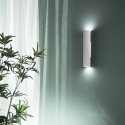 Aplique de pared elegante de yeso con 2 luces Palladio Venta