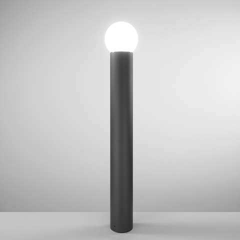 Farola de jardín h100 cm con difusor de luz esférico Skittle Promoción