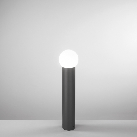 Farol de jardín exterior con difusor esférico h65cm Skittle Promoción