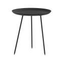 Mesa de centro moderna para sala de estar negra Kharn Promoción