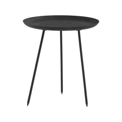 Mesa de centro moderna para sala de estar negra Kharn Promoción