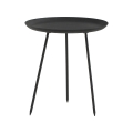 Mesa de centro moderna para sala de estar negra Kharn Promoción