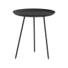 Mesa de centro moderna para sala de estar negra Kharn Promoción
