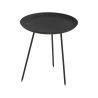 Mesa de centro moderna para sala de estar negra Kharn Venta