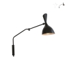 Aplique de metal con pantalla orientable estilo industrial Morgan Promoción