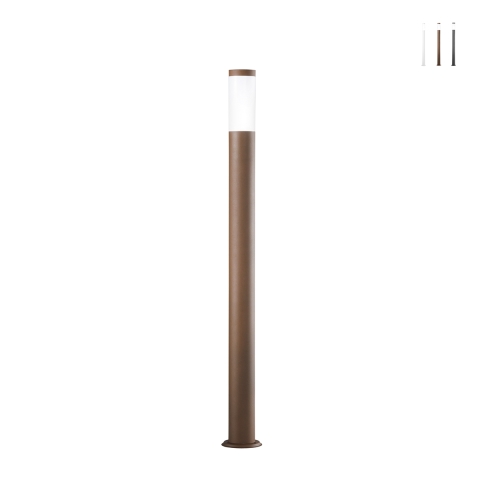Farola de jardín exterior de acero h110cm IP44 Tokyo Promoción
