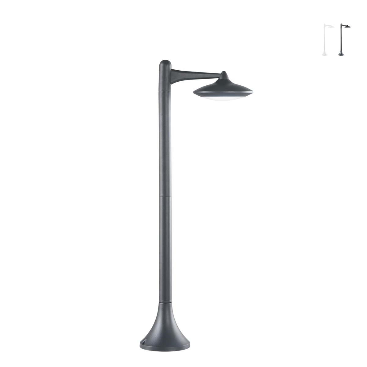 Lámpara LED moderna de exterior jardín en aluminio Alyson Promoción Lámpara LED moderna de exterior jardín en aluminio Alyson Promoción