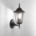 Aplique farol exterior de aluminio con difusor de vidrio Milano Venta