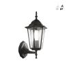 Aplique farol exterior de aluminio con difusor de vidrio Milano Promoción