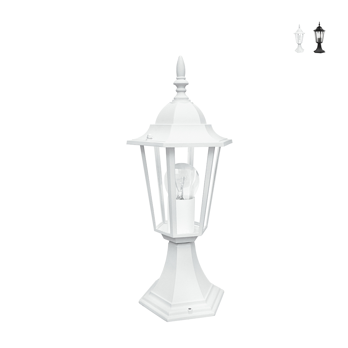 Lámpara de exterior de aluminio con difusor de vidrio IP44 Milano Oferta