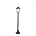 Lámpara de pie para exterior con difusor de vidrio h105cm IP44 Milano Promoción