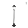 Lámpara de pie para exterior con difusor de vidrio h105cm IP44 Milano Promoción