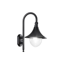Aplique de linterna para jardín exterior en aluminio negro Pavia Oferta